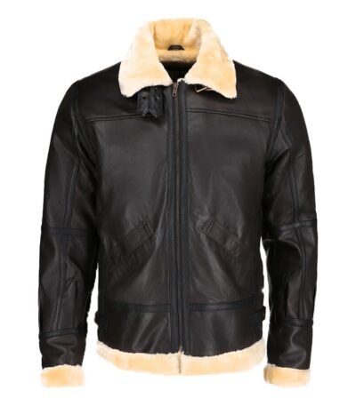 Henry Sheepskin Shearling Aviator Jacket