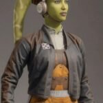 Hera Syndulla Star Wars Squadrons Leather Brown Jacket