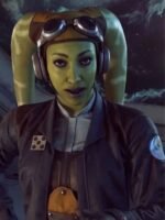 Hera Syndulla Star Wars Squadrons Leather Brown Jacket