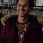High School Musical Carlos Maroon Parka Hooded Jacket