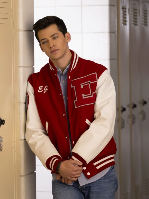 High School Musical EJ Red Bomber Jacket