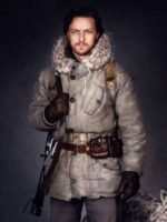 His Dark Materials Lord Asriel Shearling Jacket