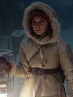 His Dark Materials Lyra Belacqua Beige Coat