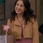 How I Met Your Father Francia Raisa Cropped Jacket