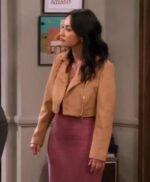 How I Met Your Father Francia Raisa Cropped Jacket