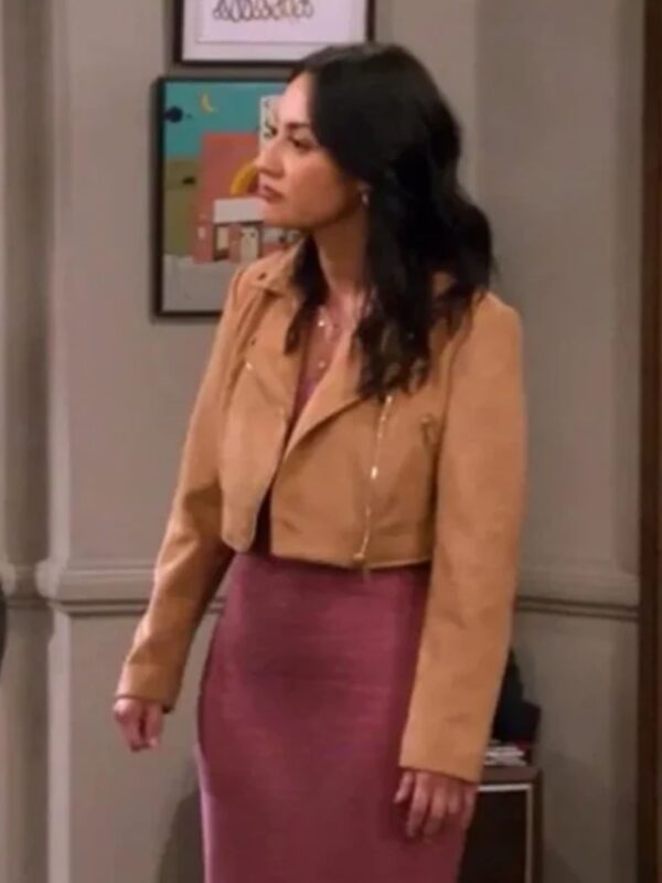 How I Met Your Father Francia Raisa Cropped Jacket