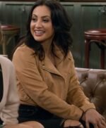 How I Met Your Father Francia Raisa Cropped Jacket