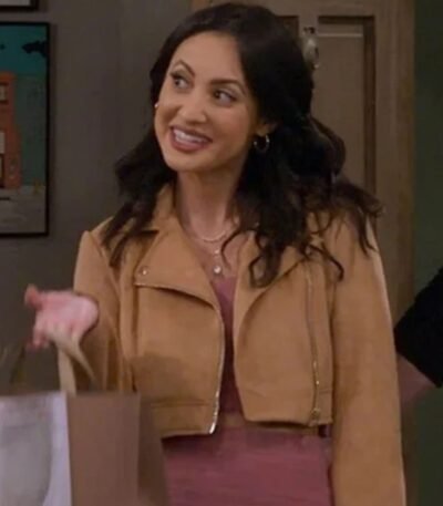 How I Met Your Father Francia Raisa Cropped Jacket