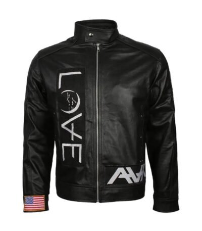 Hutch Black Jupiter's Legacy Leather Jacket