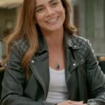 Hypnotic 2023 Alice Braga Black Leather Jacket