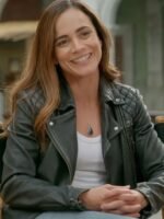 Hypnotic 2023 Alice Braga Black Leather Jacket