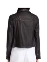 Hypnotic 2023 Alice Braga Black Leather Jacket