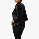 I Care a Lot Fran Black Biker Leather Jacket