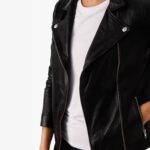 I Care a Lot Fran Black Biker Leather Jacket