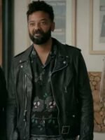 Ian Owens Shrill Black Leather Jacket