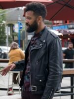 Ian Owens Shrill Black Leather Jacket