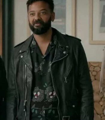 Ian Owens Shrill Black Leather Jacket