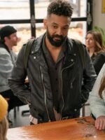 Ian Owens Shrill Black Leather Jacket