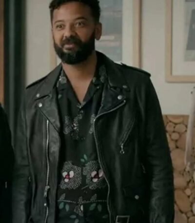 Ian Owens Shrill Black Leather Jacket