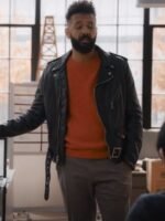 Ian Owens Shrill Black Leather Jacket