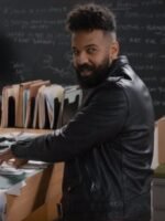 Ian Owens Shrill Black Leather Jacket