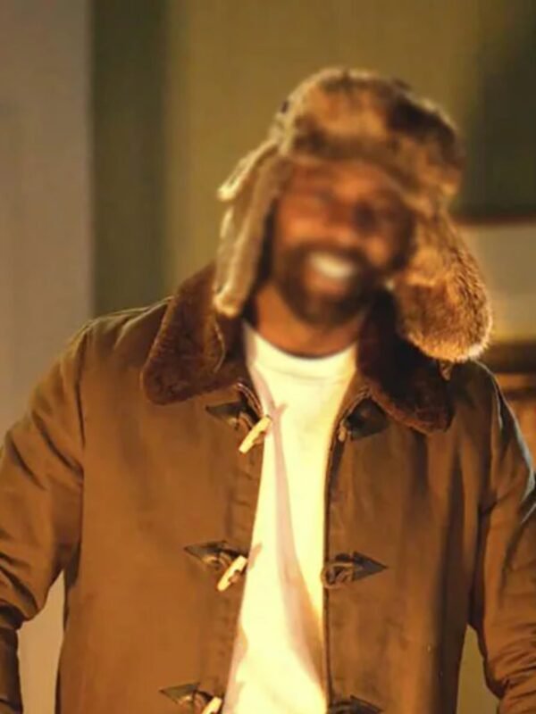Idris Elba Super Bowl Commercial Ad Brown Jacket