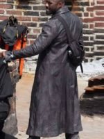 Idris Elba The Dark Tower Long Leather Coat