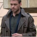 Ikaris The Eternals Brown Leather Car Coat