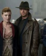 Ikaris The Eternals Brown Leather Car Coat