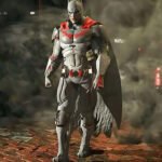 Injustice 2 Batman Grey Leather Jacket