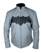Injustice 2 Batman Grey Leather Jacket