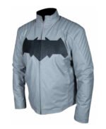 Injustice 2 Batman Grey Leather Jacket