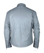 Injustice 2 Batman Grey Leather Jacket