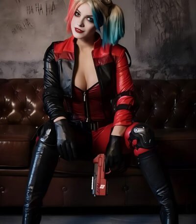 Injustice 2 Harley Quinn Leather Jacket