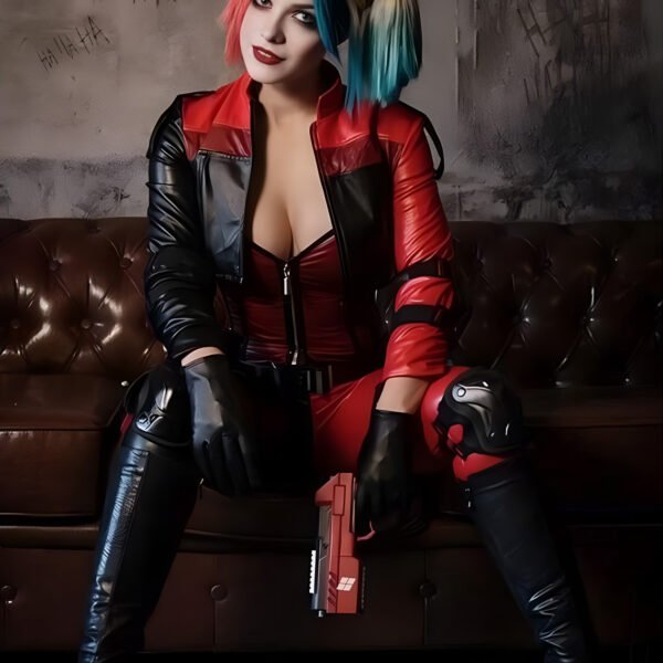 Injustice 2 Harley Quinn Leather Jacket