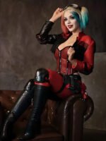 Injustice 2 Harley Quinn Leather Jacket