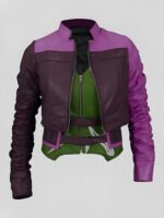 Injustice 2 Harley Quinn Purple Costume Jacket