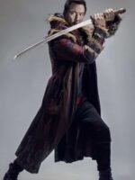 Into the Badlands Sunny Brown Long Fur Coat