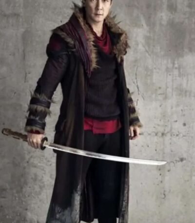Into the Badlands Sunny Brown Long Fur Coat