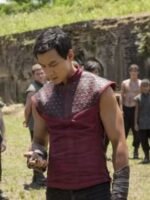 Into the Badlands Sunny Red Leather Vest