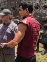 Into the Badlands Sunny Red Leather Vest
