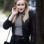 Inventing Anna Delvey Black Cropped Leather Jacket