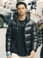 Isaiah Howard 2023 Goosebumps S01 Black Puffer Jacket