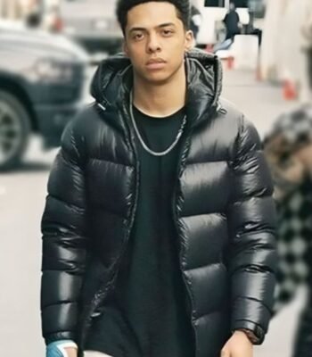 Isaiah Howard 2023 Goosebumps S01 Black Puffer Jacket