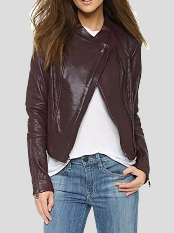 Izombie Liv Olivia Moore Brown Round Collar Jacket