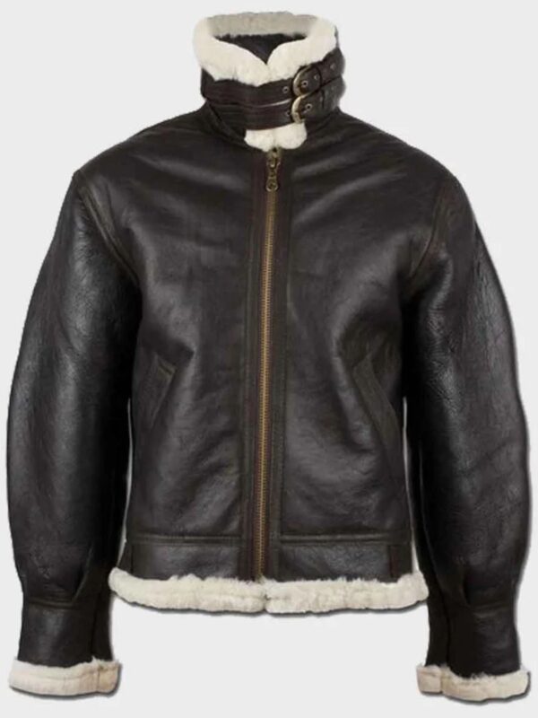Jackson-SF Aviator Shearling Leather Jacket