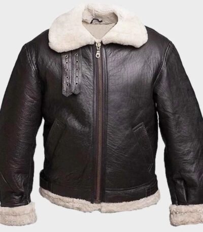 Jackson-SF Aviator Shearling Leather Jacket