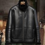 Jacob SF Shearling Fur Bomber Jacket