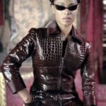 Jada Pinkett The Matrix 4 Niobe Red Leather Jacket