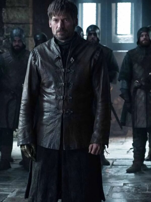 Jaime Lannister Game Of Thrones Black Leather Jacket